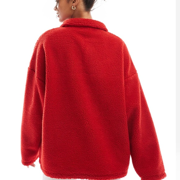 Red Après Ski Aspen 1970 Pullover - Picture 2 of 4